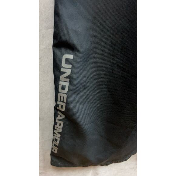 Vintage Y2K Under Armour Mens Track Pant Polyester Mesh Size 2XL Black - Picture 8 of 12